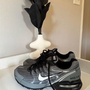 Nike Air Gray and Black Sneakers